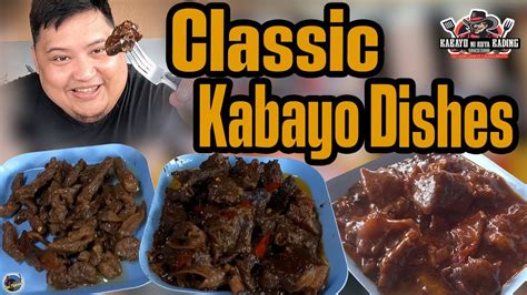 TAPANG KABAYO, ADOBO AT KALDERETA KABAYO MGA .